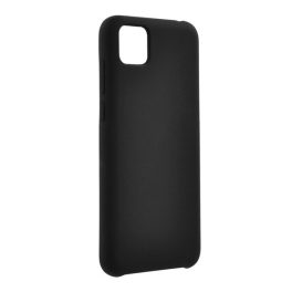 Szilikon telefonvédő (matt, mikrofiber plüss karcolásmentesítő belső, prémium) FEKETE   Szilikon telefonvédő (matt, mikrofiber plüss karcolásmentesítő belső, prémium) FEKETE
