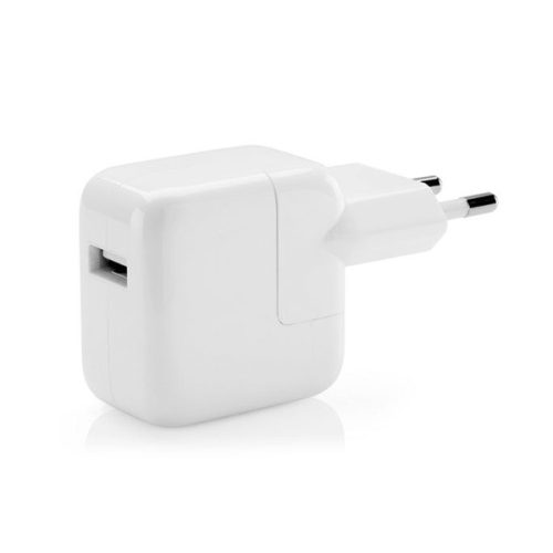 APPLE hálózati töltő USB aljzat (12W, MC359ZM/A és MD836ZM/A utód) FEHÉR