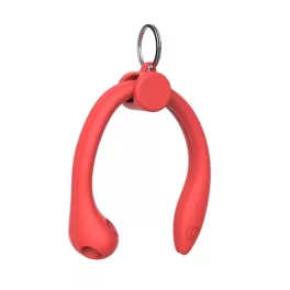   Szilikon tartó (fülkampó, elvesztés gátló, Apple AirPods/Airpods 2/Airpods Pro/Freebuds 3 kompatibilis) PIROS