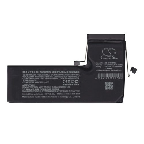 CAMERON SINO Li-Polymer akku (3.83V/3000mAh, Apple 616-00659 kompatibilis) FEKETE