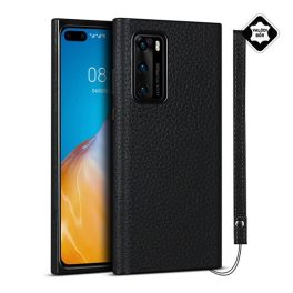Szilikon telefonvédő (valódi bőr bevonat) FEKETE Szilikon telefonvédő (valódi bőr bevonat) FEKETE