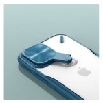 NILLKIN CYCLOPS műanyag telefonvédő (ütésállóság, légpárnás sarok, kameravédő, kitámasztó) SÖTÉTKÉK