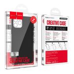 HOCO FASCINATION szilikon telefonvédő (matt) FEKETE