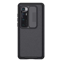   NILLKIN CAMSHIELD PRO szilikon telefonvédő (ütésállóság, kameravédő, csíkos) FEKETE