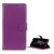 Tok álló, bőr hatású (FLIP, oldalra nyíló, asztali tartó, prémium) LILA