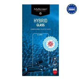  MYSCREEN DIAMOND HYBRIDGLASS BacteriaFREE képernyővédő üveg (flexibilis, antibakteriális, 3H, NEM íves) ÁTLÁTSZÓ