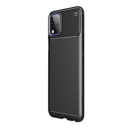 Szilikon telefonvédő (ütésállóság, légpárnás sarok, szálcsiszolt, karbon minta) FEKETE   Szilikon telefonvédő (ütésállóság, légpárnás sarok, szálcsiszolt, karbon minta) FEKETE