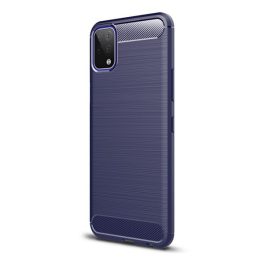 Szilikon telefonvédő (ütésállóság, légpárnás sarok, szálcsiszolt, karbon minta) SÖTÉTKÉK   Szilikon telefonvédő (ütésállóság, légpárnás sarok, szálcsiszolt, karbon minta) SÖTÉTKÉK