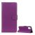 Tok álló, bőr hatású (FLIP, oldalra nyíló, asztali tartó, prémium) LILA