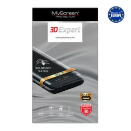   MYSCREEN 3D EXPERT képernyővédő fólia (full screen, PET, 0.2mm, nem visszaszedhető) ÁTLÁTSZÓ
