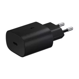   SAMSUNG hálózati töltő Type-C aljzat (25W, PD gyorstöltő 3.0) FEKETE