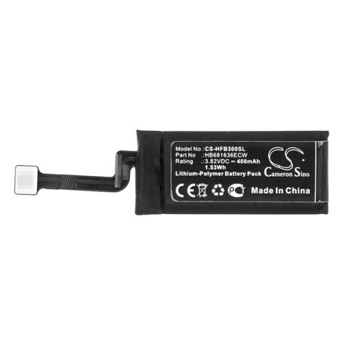 CAMERON SINO Li-Polymer akku (3.82V/400mAh, Huawei HB681636ECW kompatibilis) FEKETE