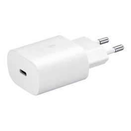 SAMSUNG hálózati töltő Type-C aljzat (25W, PD gyorstöltő 3.0) FEHÉR   SAMSUNG hálózati töltő Type-C aljzat (25W, PD gyorstöltő 3.0) FEHÉR