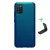 NILLKIN SUPER FROSTED műanyag telefonvédő (gumírozott, érdes felület + asztali tartó) SÖTÉTKÉK