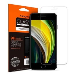 SPIGEN TR SLIM HD képernyővédő üveg (2.5D, tok barát, ultravékony, 0.2mm, 9H) ÁTLÁTSZÓ   SPIGEN TR SLIM HD képernyővédő üveg (2.5D, tok barát, ultravékony, 0.2mm, 9H) ÁTLÁTSZÓ