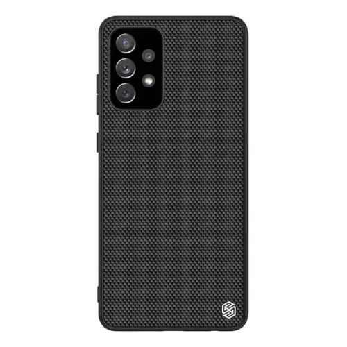 NILLKIN TEXTURED szilikon telefonvédő (érdes felület, ütésállóság, 3D) FEKETE