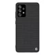 NILLKIN TEXTURED szilikon telefonvédő (érdes felület, ütésállóság, 3D) FEKETE