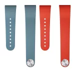 SONY pótszíj 2db (egyedi méret, szilikon, állítható) PIROS/SÖTÉTKÉK Sony Smartband SWR30