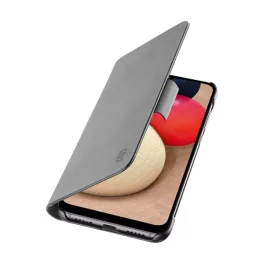   CELLULARLINE BOOK tok álló, bőr hatású (FLIP, oldalra nyíló, kártyazseb) FEKETE