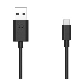   MOTOROLA adatkábel (USB - Type-C, 15W, PD gyorstöltő, 100cm) FEKETE