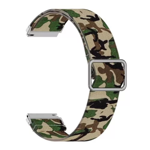Pótszíj (univerzális, 20mm, textil, terep minta) SÖTÉTZÖLD