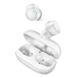   CELLULARLINE PETIT bluetooth fülhallgató SZTEREO (v5.0, TWS, extra mini, mikrofon, aktív zajszűrő + töltőtok) FEHÉR