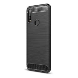 Szilikon telefonvédő (ütésállóság, légpárnás sarok, szálcsiszolt, karbon minta) FEKETE   Szilikon telefonvédő (ütésállóság, légpárnás sarok, szálcsiszolt, karbon minta) FEKETE