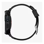 SPIGEN RUGGED ARMOR PRO pótszíj (egyedi méret, szilikon, ütésállóság + szilikon keret) FEKETE