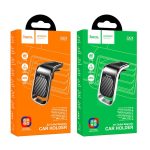 HOCO CA74 autós tartó (szellőzőre, csíptethető, mágneses) FEKETE