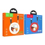 HOCO X21 adatkábel (Type-C - lightning, 3A, 20W, PD gyorstöltő, 100W) FEHÉR