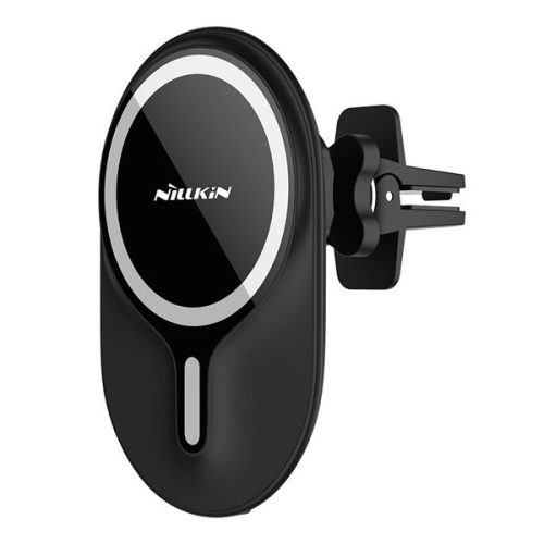 NILLKIN MAGROAD autós tartó (szellőzőre, 10W, wireless, MagSafe) FEKETE