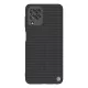 NILLKIN TEXTURED szilikon telefonvédő (érdes felület, ütésállóság, 3D) FEKETE