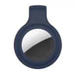 Szilikon tok (övre csiptethető) SÖTÉTKÉK Apple AirTag