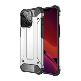 Defender szilikon telefonvédő (ütésállóság, légpárnás sarok, fémhatás) EZÜST   Defender szilikon telefonvédő (ütésállóság, légpárnás sarok, fémhatás) EZÜST