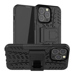 Defender szilikon telefonvédő (ütésállóság, kitámasztó, autógumi) FEKETE   Defender szilikon telefonvédő (ütésállóság, kitámasztó, autógumi) FEKETE