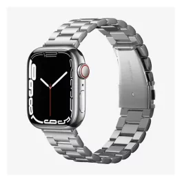   SPIGEN MODERN FIT pótszíj (egyedi méret, nagy, fém) EZÜST