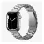 SPIGEN MODERN FIT pótszíj (egyedi méret, nagy, fém) EZÜST