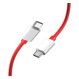   ONEPLUS WARP adatkábel (Type-C - Type-C, gyorstöltő, törésgátló, 150cm) PIROS