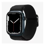 SPIGEN LITE FIT pótszíj (egyedi méret, nagy, textil) FEKETE
