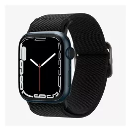   SPIGEN LITE FIT pótszíj (egyedi méret, nagy, textil) FEKETE