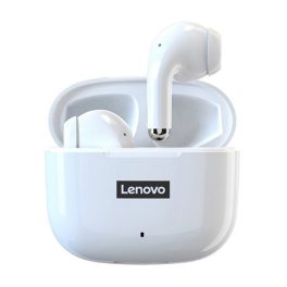 LENOVO LP40 bluetooth fülhallgató SZTEREO (v5.1, TWS, mikrofon, zajszűrő + töltőtok) FEHÉR   LENOVO LP40 bluetooth fülhallgató SZTEREO (v5.1, TWS, mikrofon, zajszűrő + töltőtok) FEHÉR
