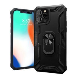 4-OK defender szilikon telefonvédő (ütésállóság, tartógyűrű, mágneses) FEKETE   4-OK defender szilikon telefonvédő (ütésállóság, tartógyűrű, mágneses) FEKETE
