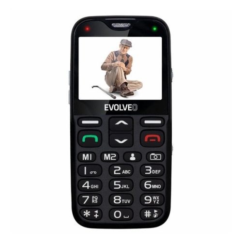 EVOLVEO EP-650 EasyPhone XD mobiltelefon FEKETE