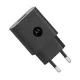 MOTOROLA SA18C30152 hálózati töltő USB aljzat (10W, gyorstöltő) FEKETE