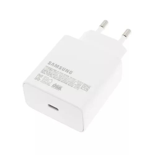 SAMSUNG hálózati töltő Type-C aljzat (65W, PD gyorstöltő) FEHÉR