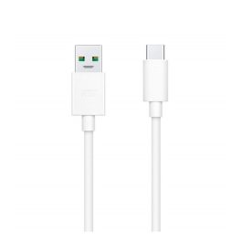   REALME DL129 adatkábel (USB - Type-C, gyorstöltő, 100cm) FEHÉR