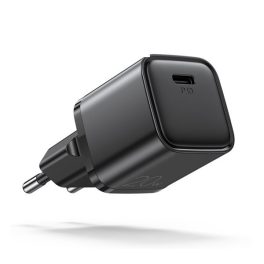 JOYROOM L-P202 hálózati töltő Type-C aljzat (20W, PD gyorstöltő 3.0) FEKETE   JOYROOM L-P202 hálózati töltő Type-C aljzat (20W, PD gyorstöltő 3.0) FEKETE