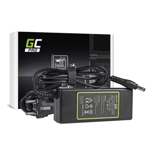 GREEN CELL PRO töltő és AC adapter (19V/4.74A, 90W, Asus A52 K50IJ K52 K52F K52J K53S K53SV kompatibilis) FEKETE