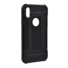 Defender szilikon telefonvédő (ütésállóság, légpárnás sarok, fémhatás, logó kivágás) FEKETE   Defender szilikon telefonvédő (ütésállóság, légpárnás sarok, fémhatás, logó kivágás) FEKETE