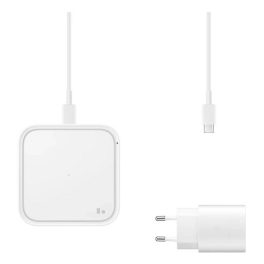   SAMSUNG asztali töltő (15W, gyorstöltő, wireless + hálózati töltő) FEHÉR